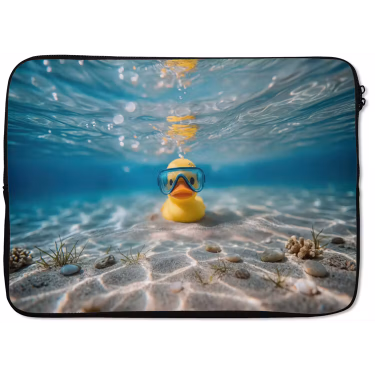 Laptophoes - Duikbril - Eend - Water — 1