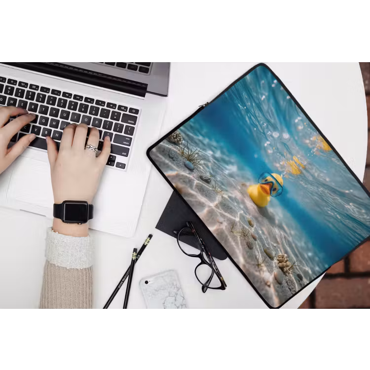 Laptophoes - Duikbril - Eend - Water — 3