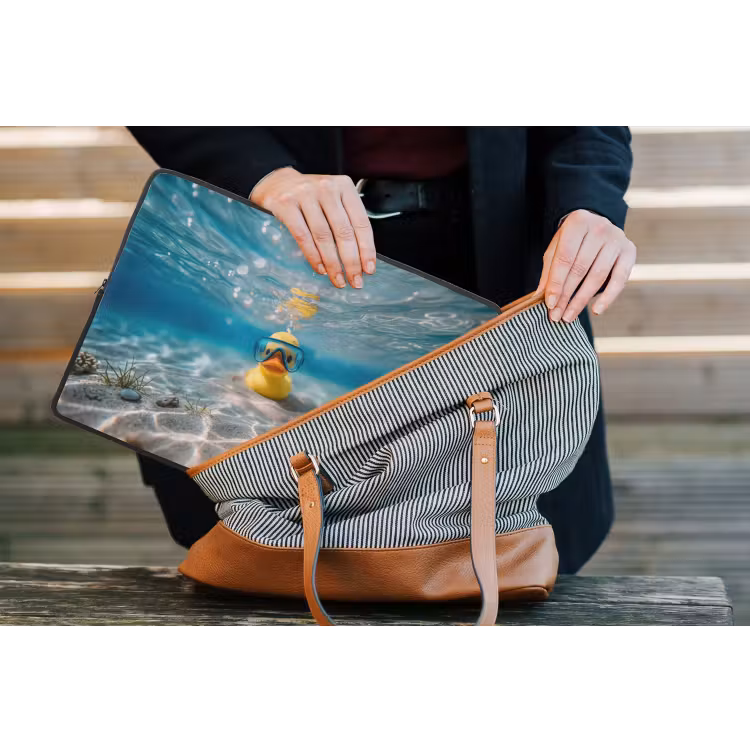 Laptophoes - Duikbril - Eend - Water — 4