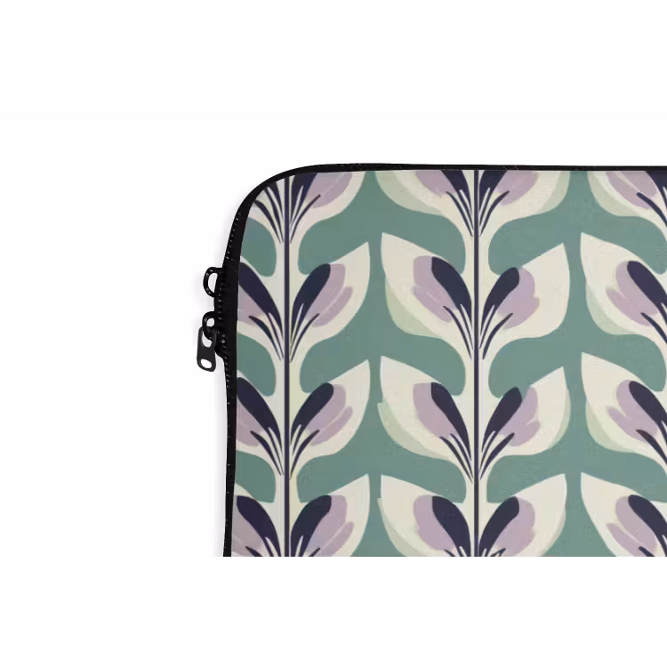 Laptophoes - Retro - Modern - Groen — 6