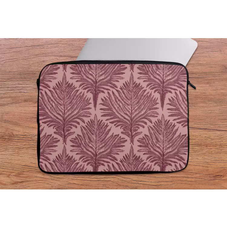 Laptophoes - Varen - Patroon - Paars — 2