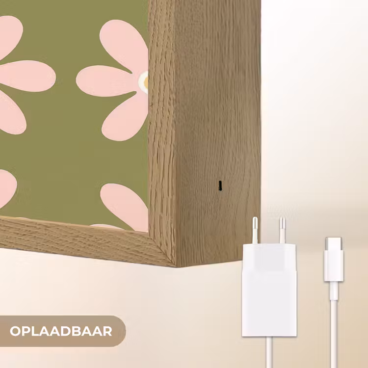 Lightbox - Wandlamp - Bloem - Modern - Groen — 7