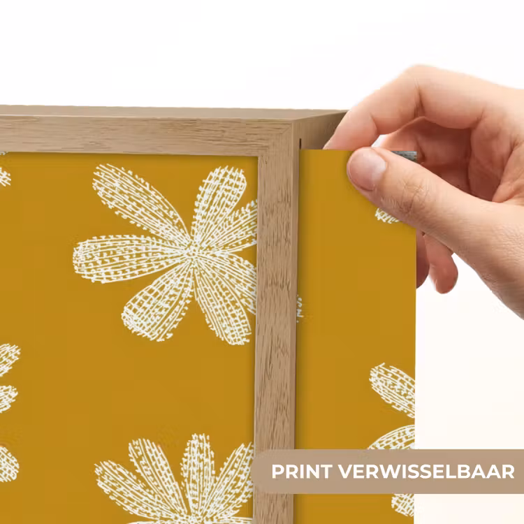 Lightbox - Wandlamp - Bloem - Speels - Okergeel — 5