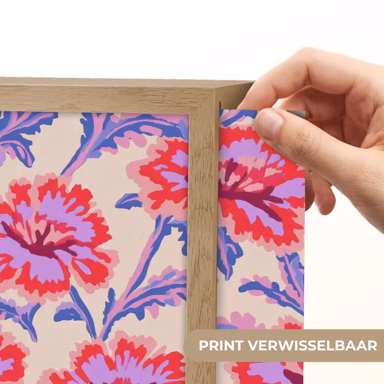 Lightbox - Wandlamp - Bloemen - Patroon - Meerkleurig — 5