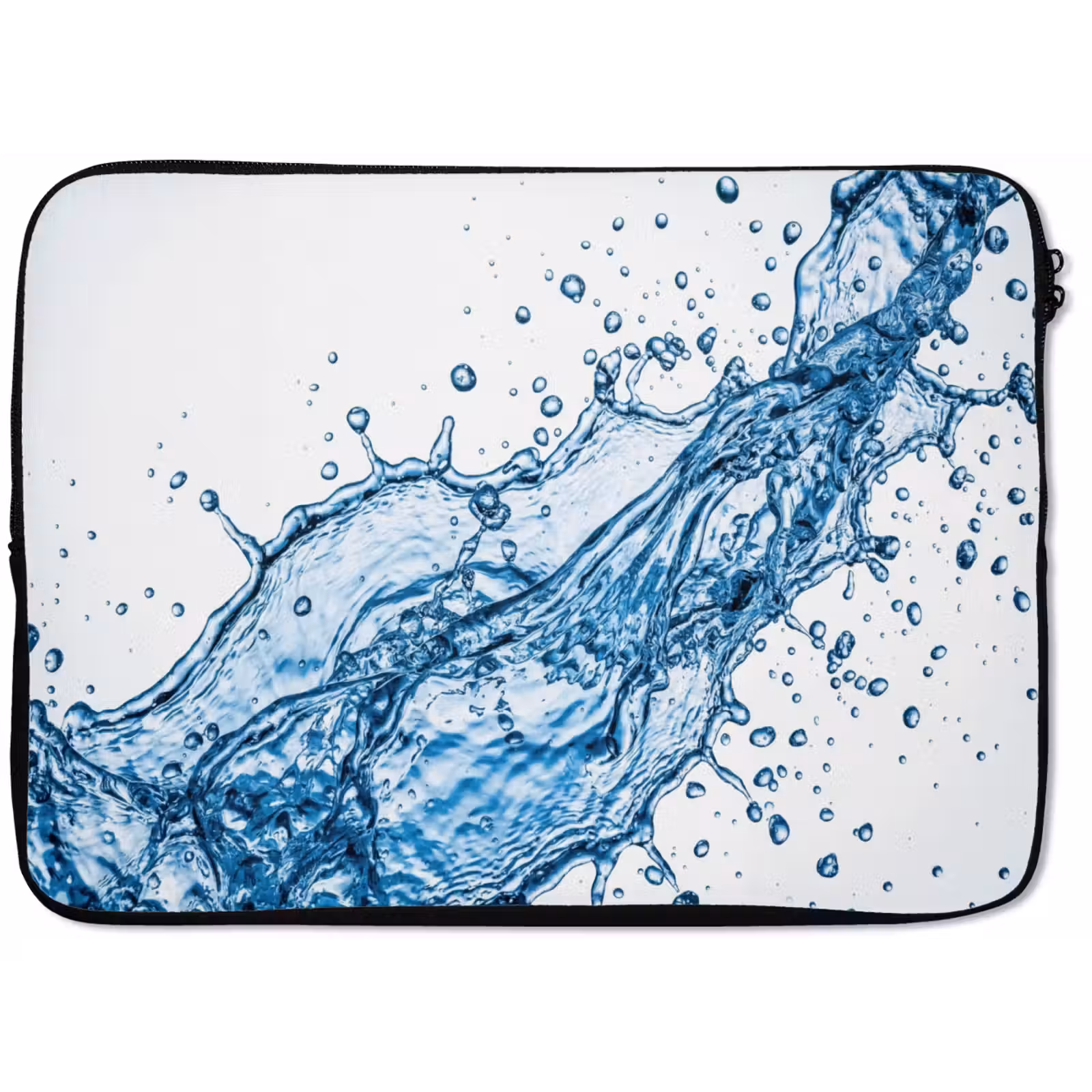 Laptophoes - Spash - Water - Blauw — 1