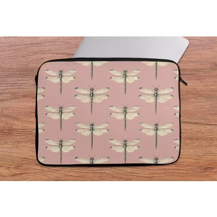 Laptophoes - Lillibellen - Patroon - Roze — 2