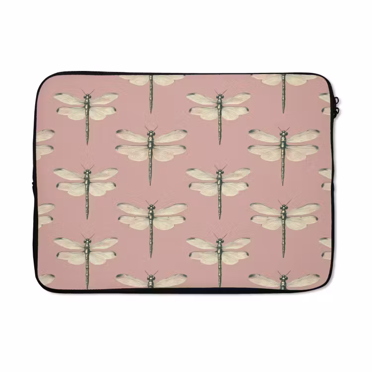 Laptophoes - Lillibellen - Patroon - Roze — 5