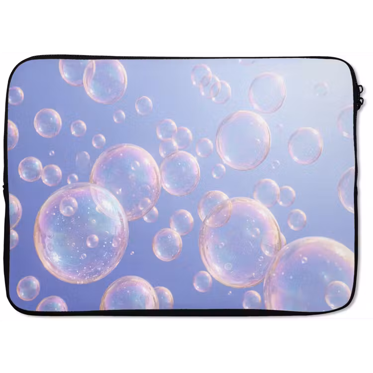 Laptophoes - Pastel - Bubbels - Dromerig — 1
