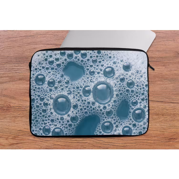 Laptophoes - Schuim - Water - Textuur — 2