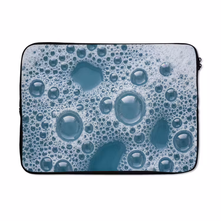 Laptophoes - Schuim - Water - Textuur — 5