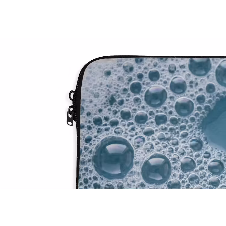 Laptophoes - Schuim - Water - Textuur — 6