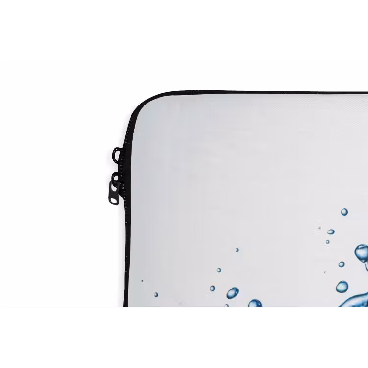 Laptophoes - Spash - Water - Blauw — 6