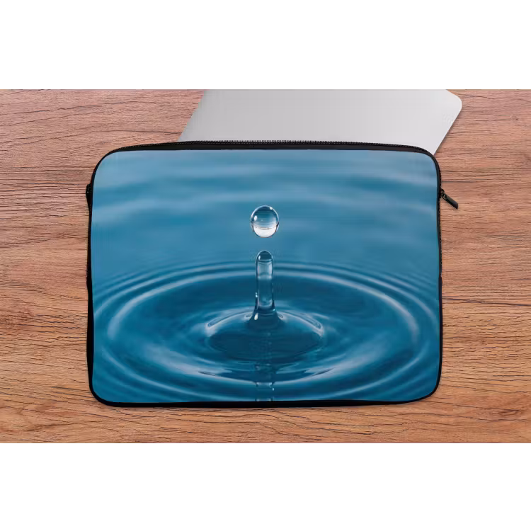 Laptophoes - Waterdruppel - Water - Oppervlakte — 2