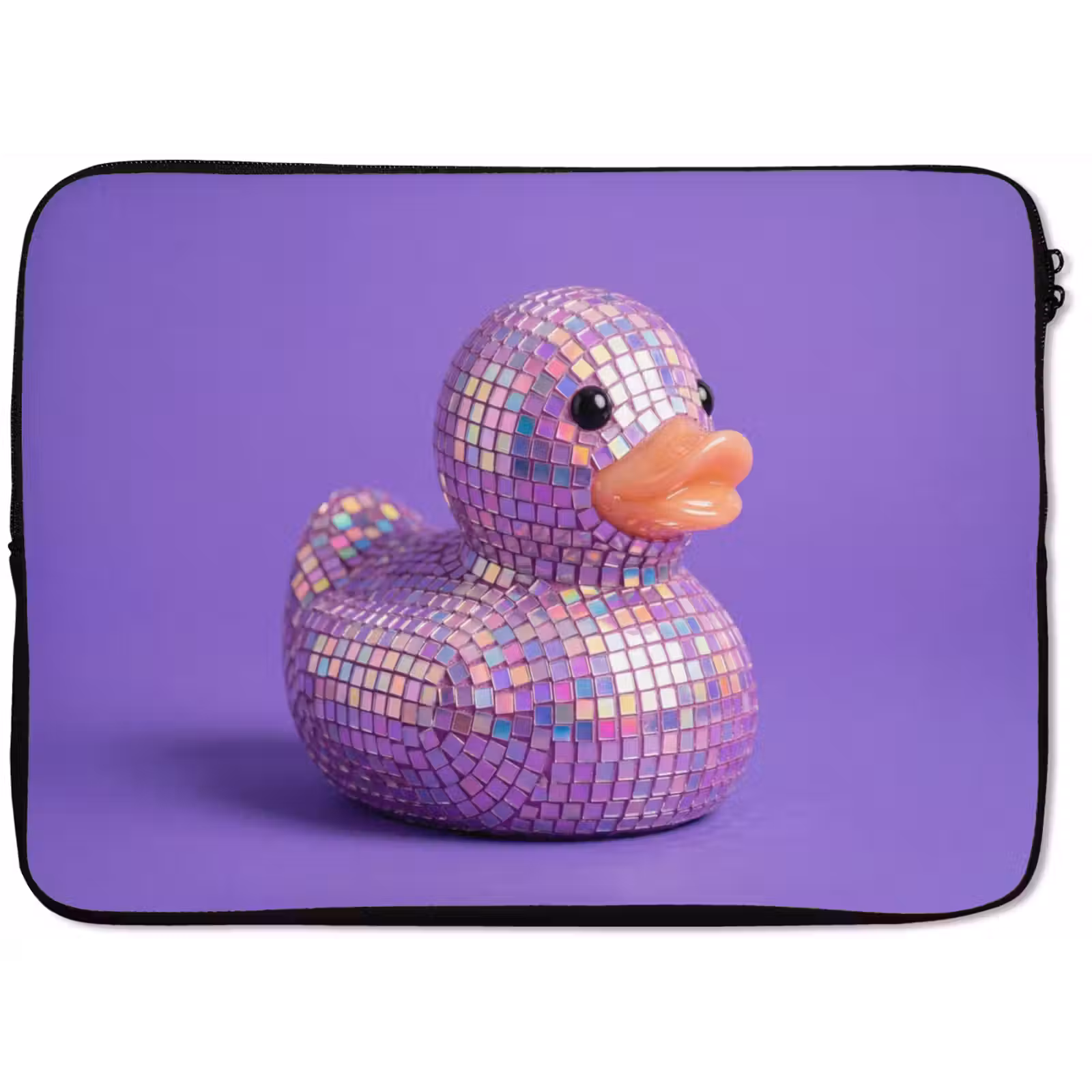 Laptophoes - Disco - Eend - Paars — 1