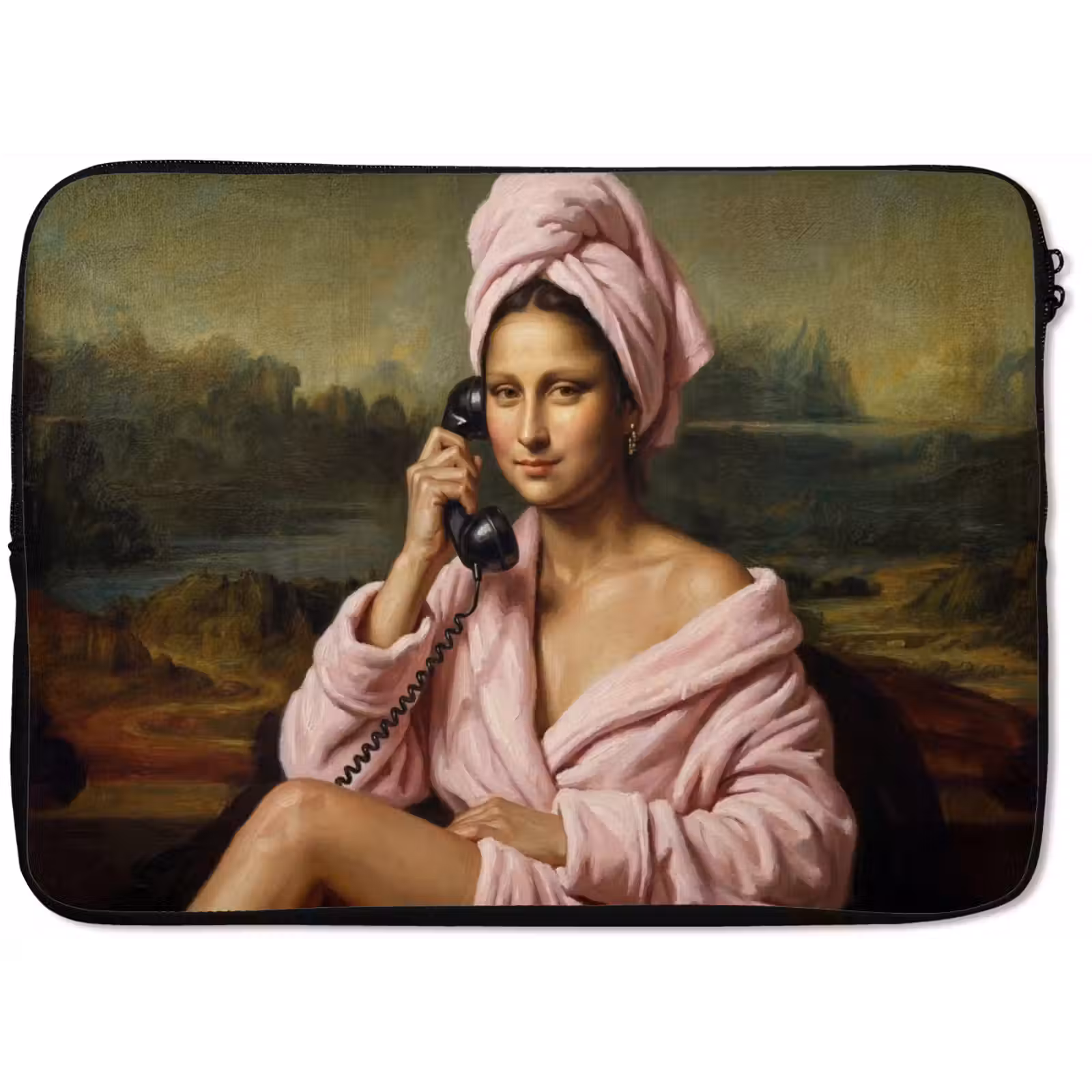 Laptophoes - Mona - Klassiek - Roze — 1