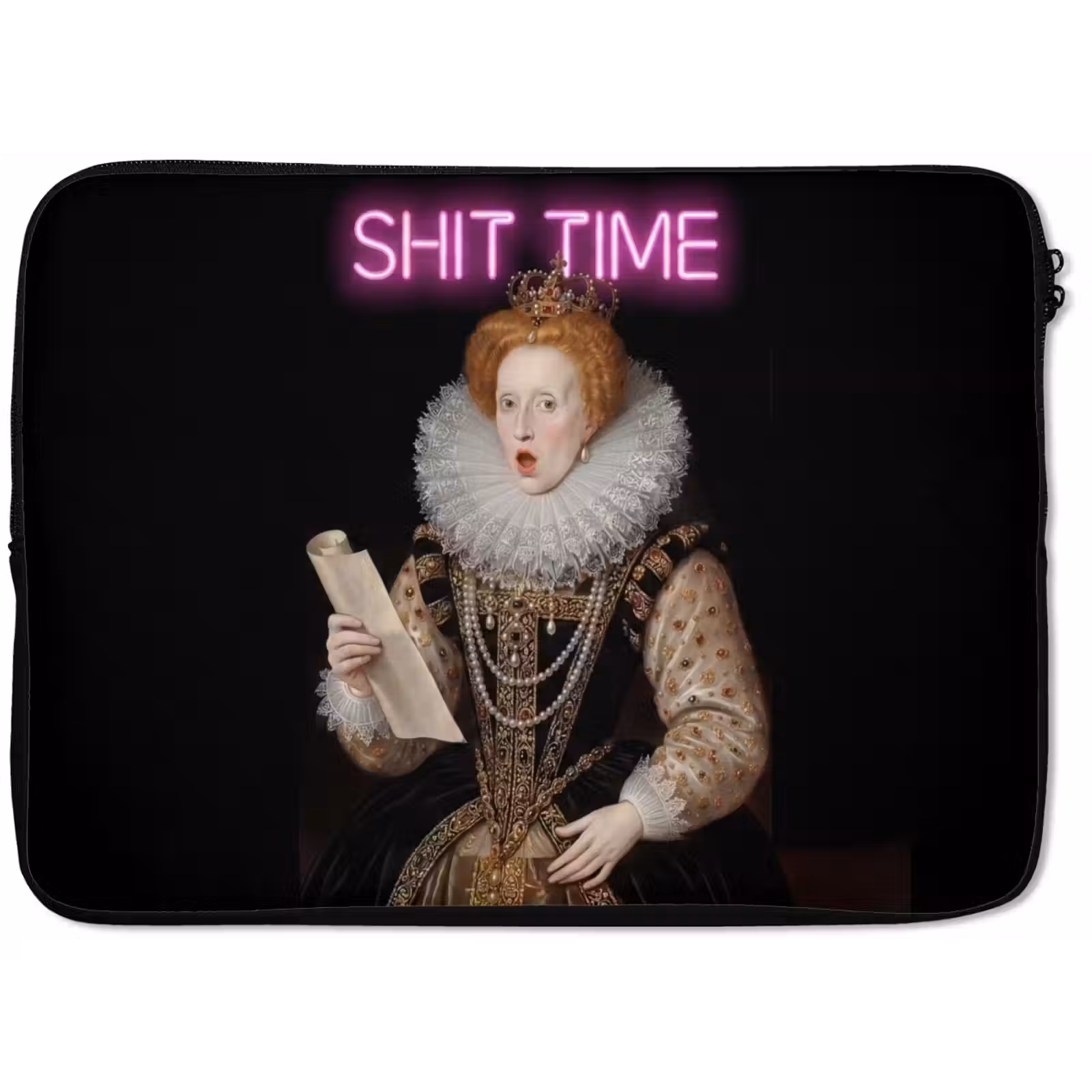 Laptophoes - Portret - Humor - Neon — 1
