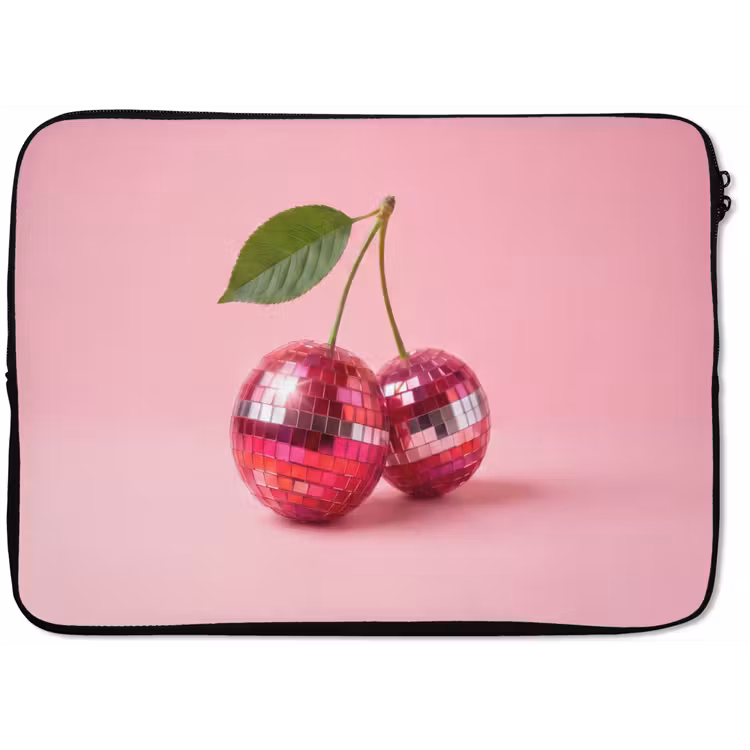 Laptophoes - Disco - Kersen - Roze — 1