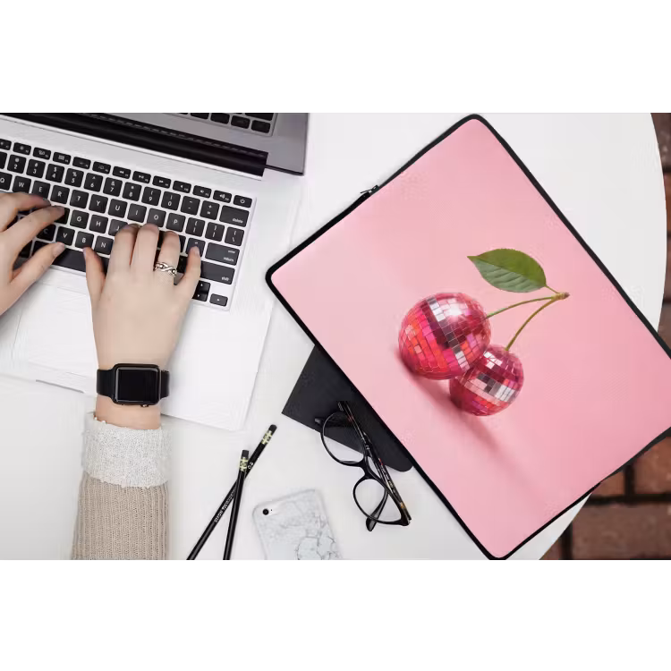 Laptophoes - Disco - Kersen - Roze — 3
