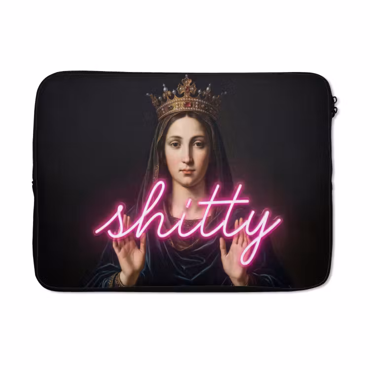 Laptophoes - Ironisch - Tekst - Neon — 5