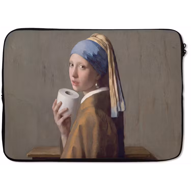 Laptophoes - Klassiek - Humor - Kleurrijk — 1