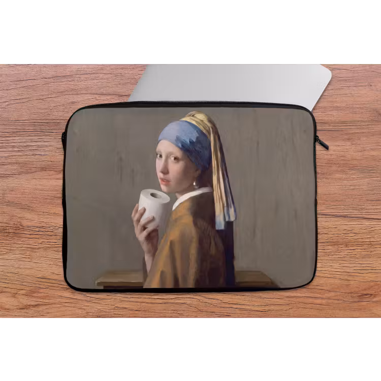 Laptophoes - Klassiek - Humor - Kleurrijk — 2