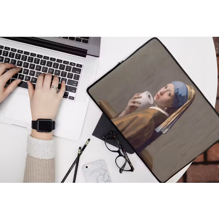 Laptophoes - Klassiek - Humor - Kleurrijk — 3