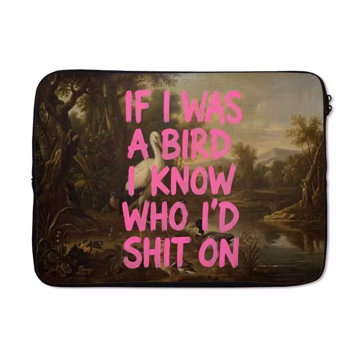 Laptophoes - Klassiek - Humor - Roze — 5