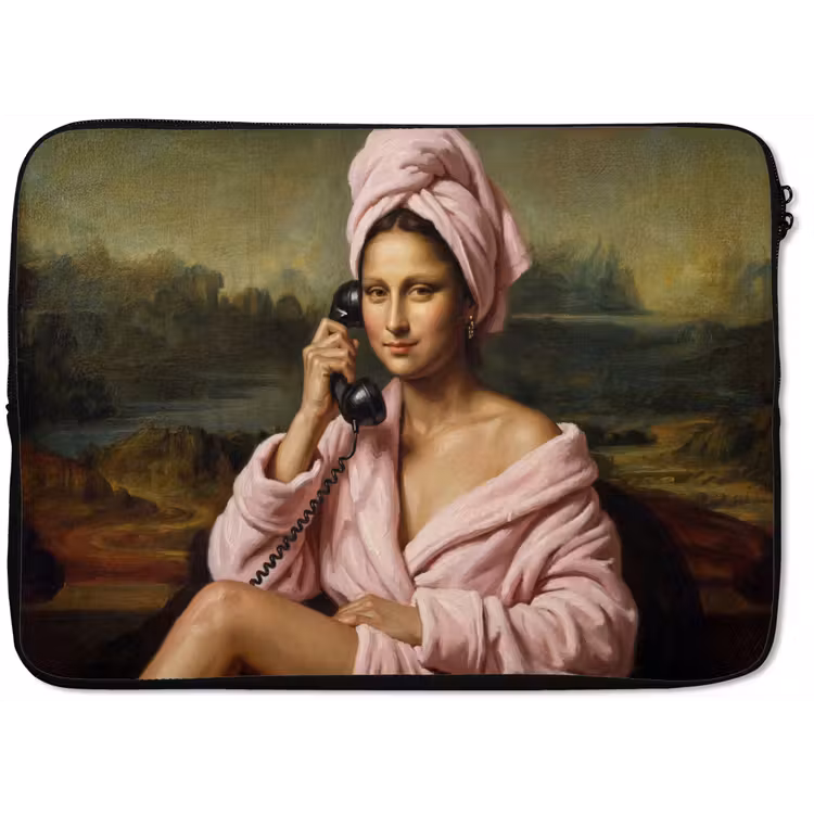 Laptophoes - Mona - Klassiek - Roze — 1