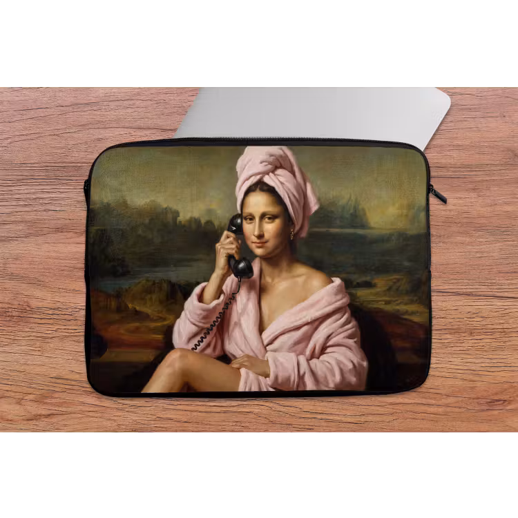 Laptophoes - Mona - Klassiek - Roze — 2