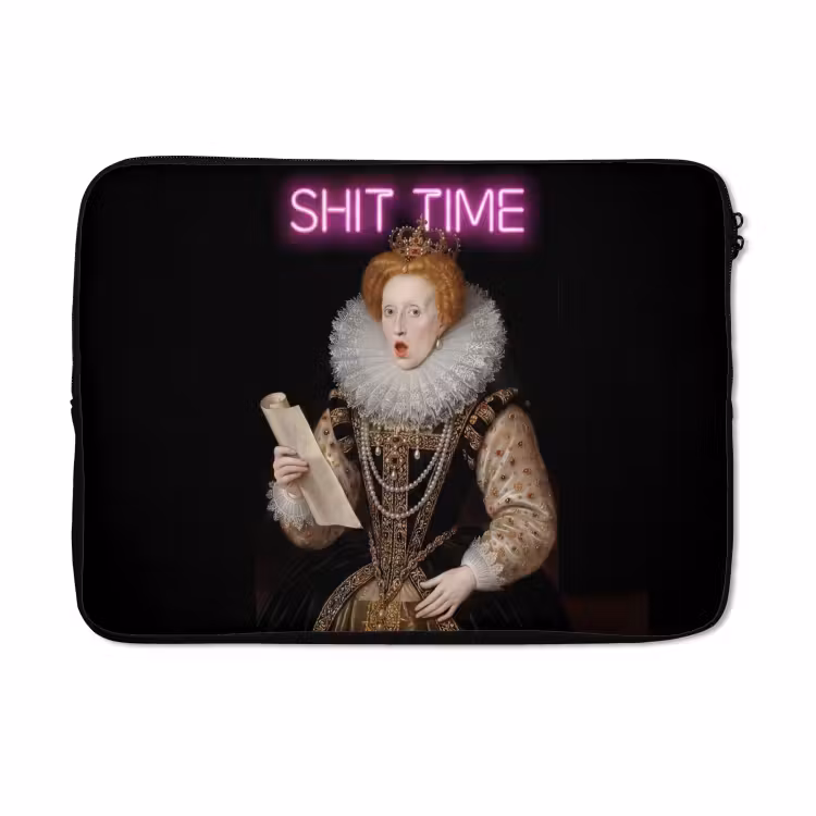 Laptophoes - Portret - Humor - Neon — 5
