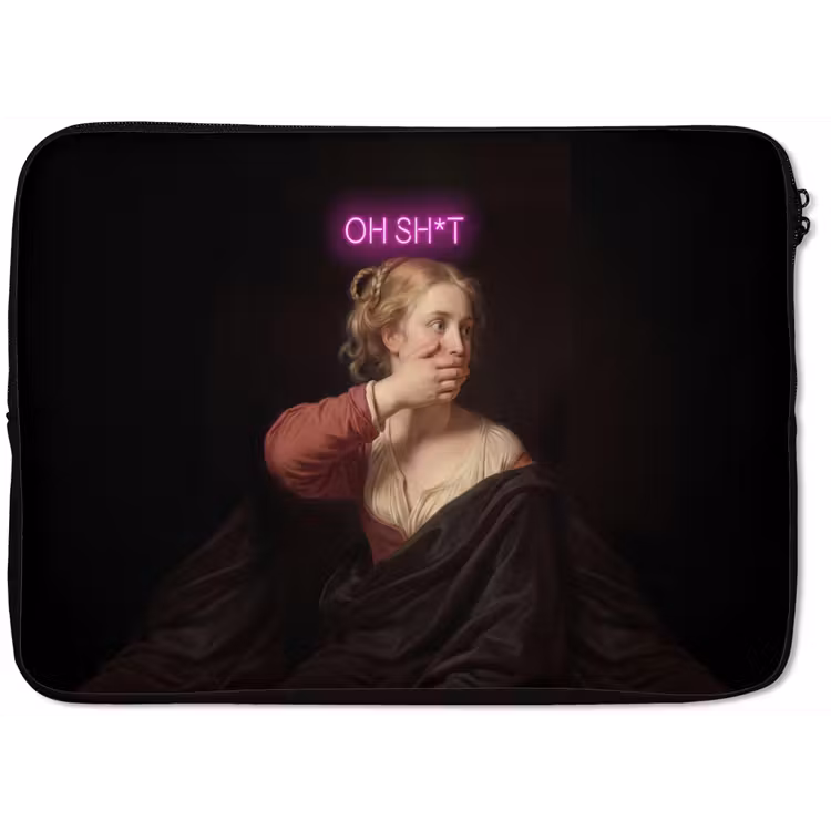 Laptophoes - Quote - Neon - vrouw — 1