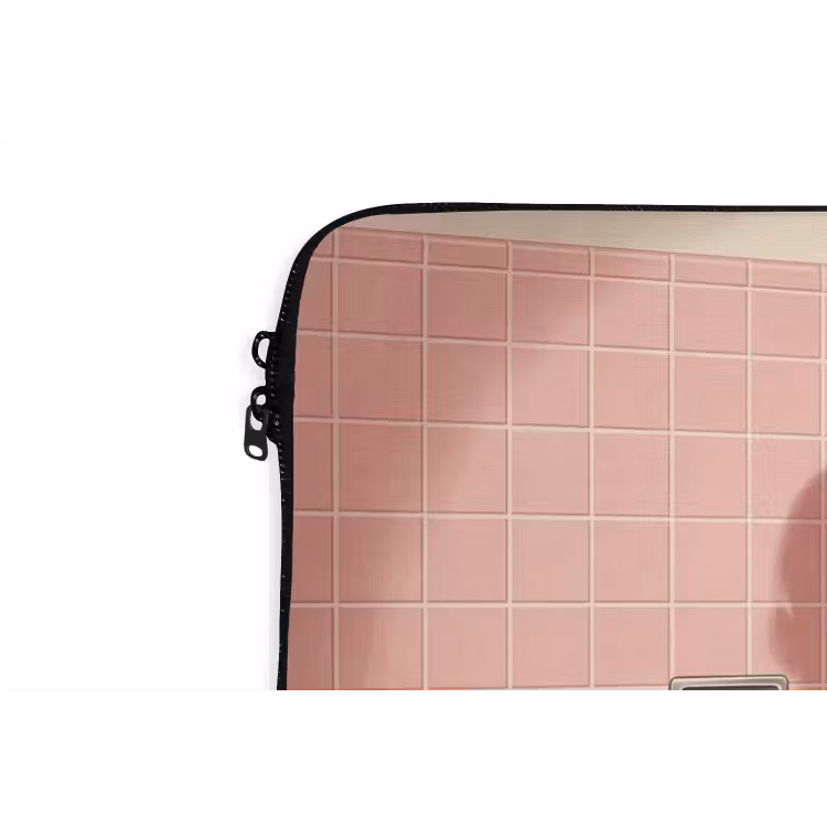 Laptophoes - Roze - Retro - Vrouw — 6