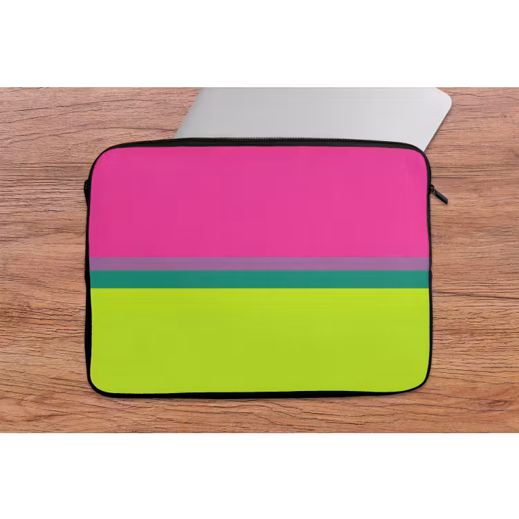 Laptophoes - Strepen - Modern - Kleurrijk — 2