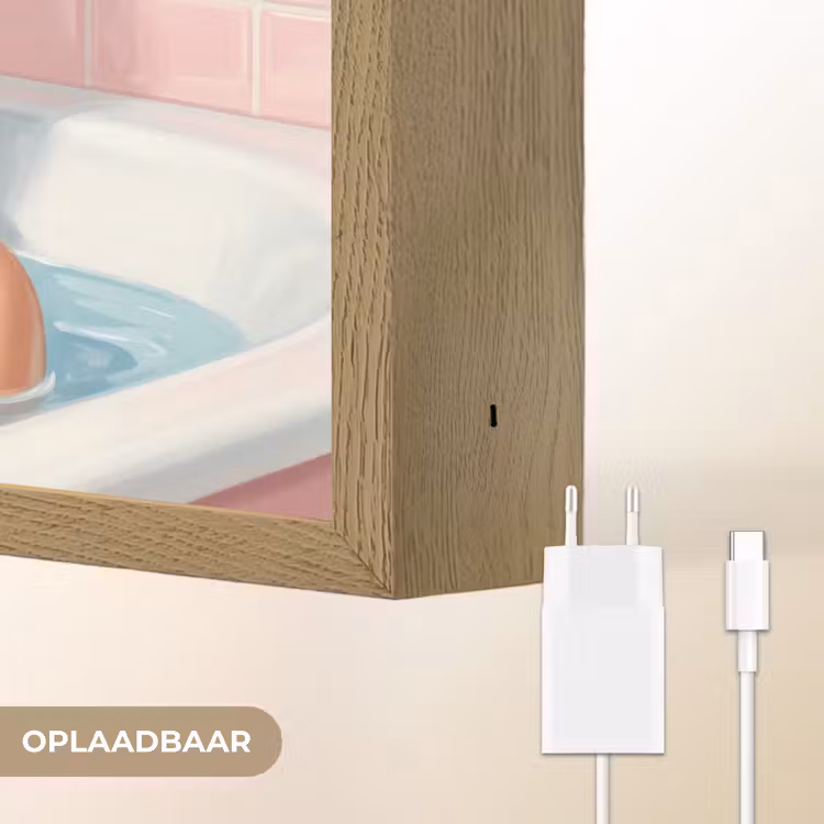 Lightbox - Wandlamp - Badkamer - Eend - Blauw — 7