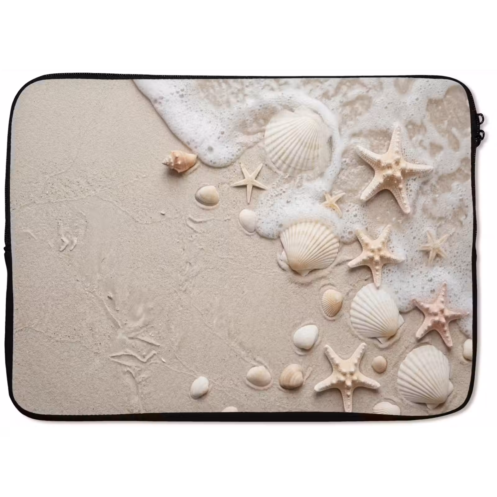 Laptophoes - Schelpen - Zeesterren - Strand — 1