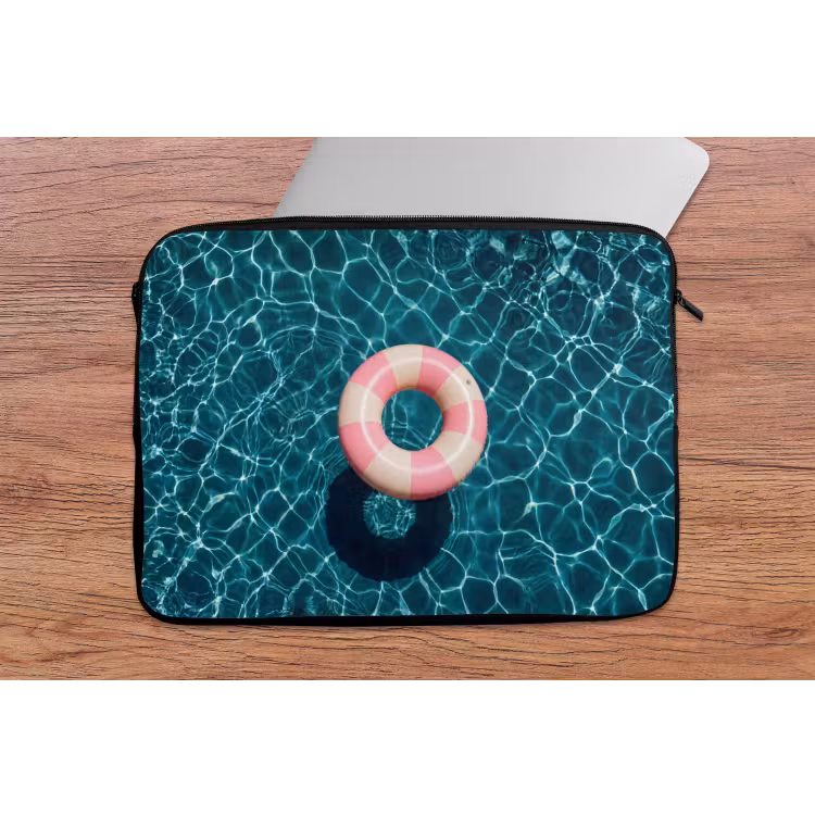 Laptophoes - Drijvend - Zwemband - Water — 2