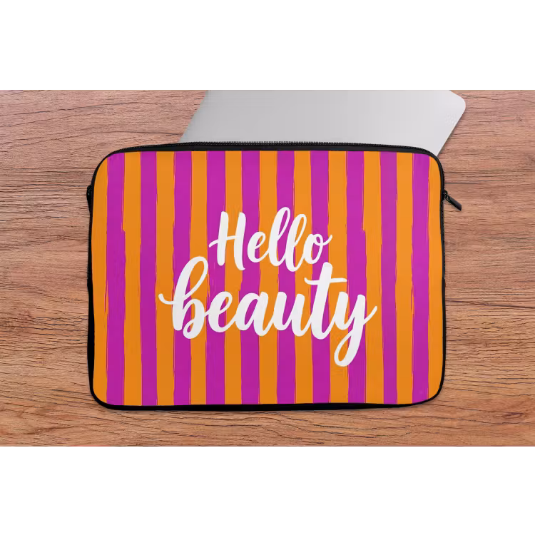 Laptophoes - Modern - Hello - Oranje — 2