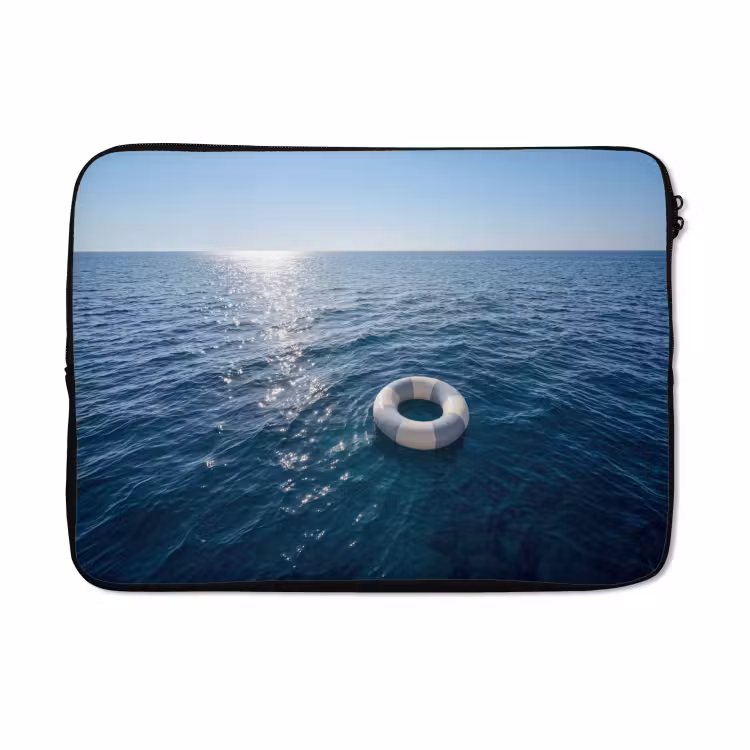 Laptophoes - Oceaan - Zwemband - Horizon — 5