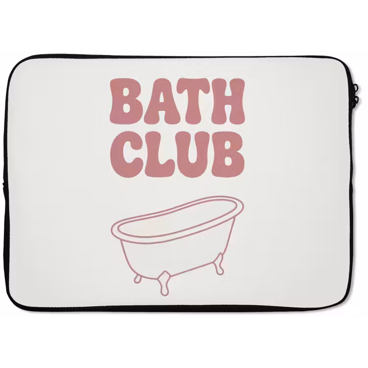 Laptophoes - Retro - Bad - Roze — 1