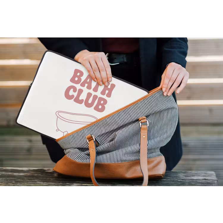 Laptophoes - Retro - Bad - Roze — 4