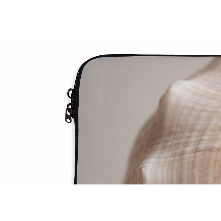 Laptophoes - Schelp - Detail - Beige — 6