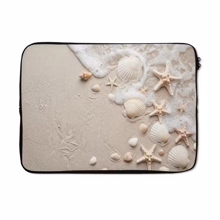 Laptophoes - Schelpen - Zeesterren - Strand — 5