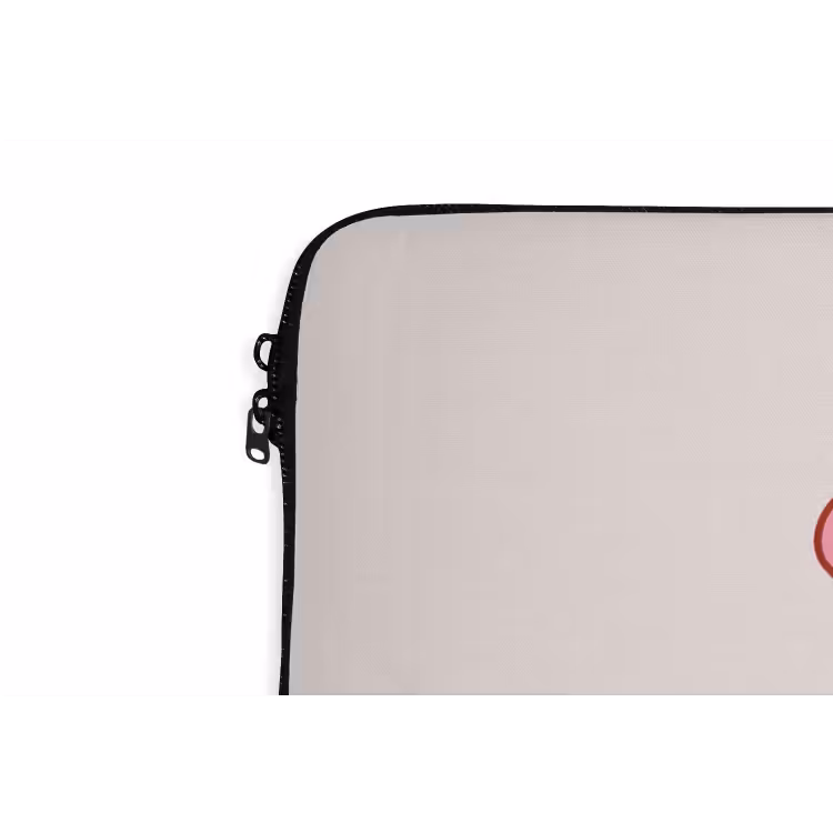 Laptophoes - Tekst - Boodschap - Roze — 6