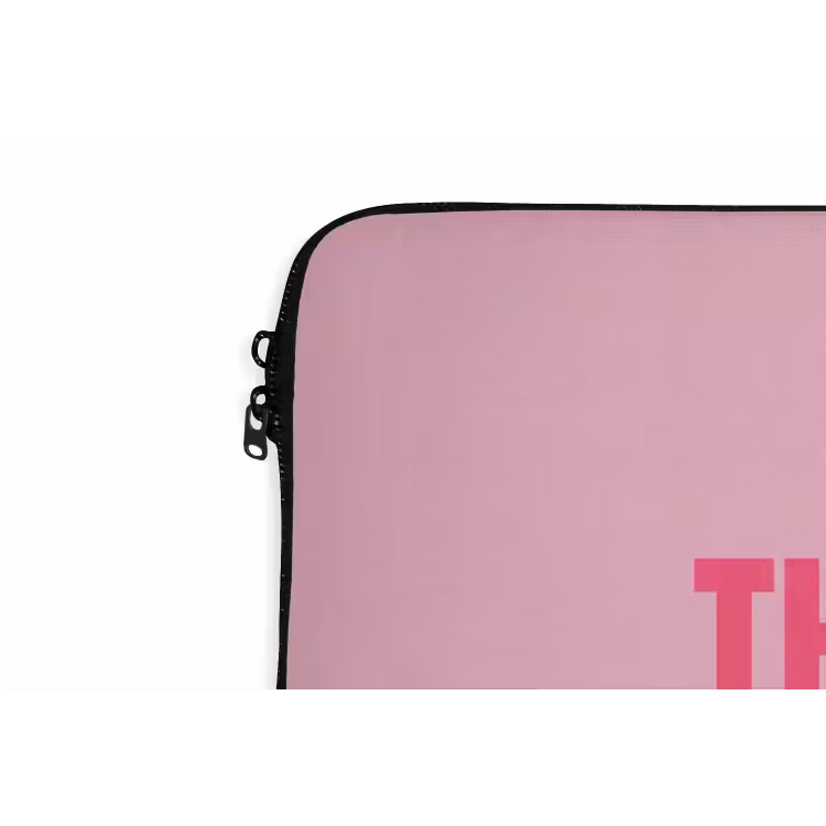 Laptophoes - Tekst - Modern - Roze — 6