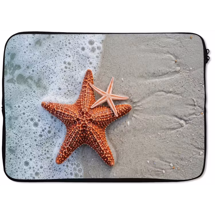 Laptophoes - Zeester - Strand - Zee — 1