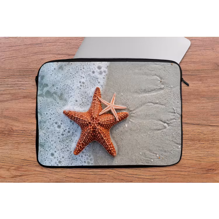 Laptophoes - Zeester - Strand - Zee — 2