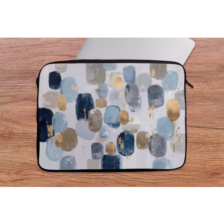 Laptophoes - Abstract - Goud - Vormen — 2