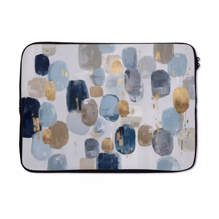 Laptophoes - Abstract - Goud - Vormen — 5