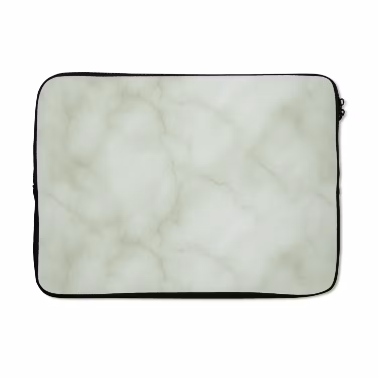 Laptophoes - Groen - Marmer - Aders — 5