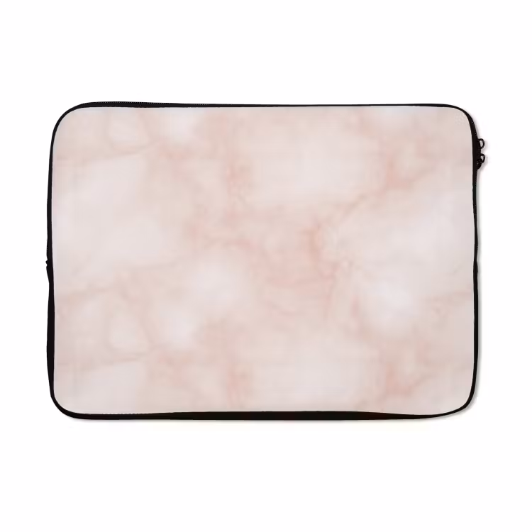 Laptophoes - Roze - Marmer - Crème — 5